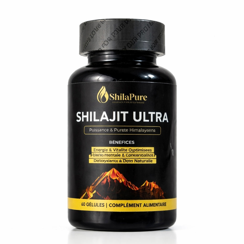Shilajit Ultra – Gélules Premium 60 capsules