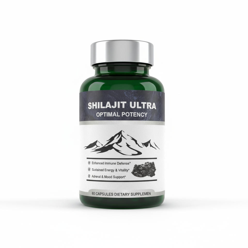 Boostez naturellement votre énergie et votre vitalité avec Shilajit Ultra. 60 gélules premium à base de Shilajit purifié et d’extraits naturels. Livraison rapide au Gabon 🇬🇦